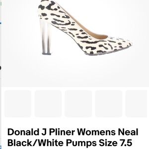 Donald J. Pliner Women's Leopard Print Heels